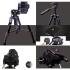 Jmary KP-2264 Professional Aluminium 1.75M Tripod Monopod for All DSLR Cameras (Black)